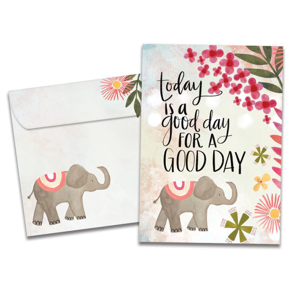 Tree-Free Greetings - All Occasion Card -  Today is a Good Day For a Good Day 21647
