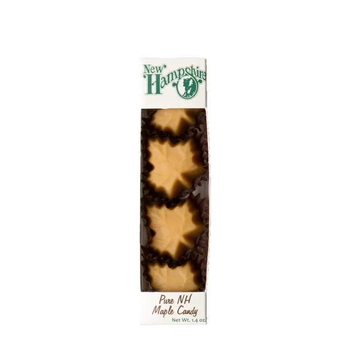 Ben's Sugar Shack - Maple Candy - Leaf 4 Pack in NH Box 1.4 oz - NHMC4P