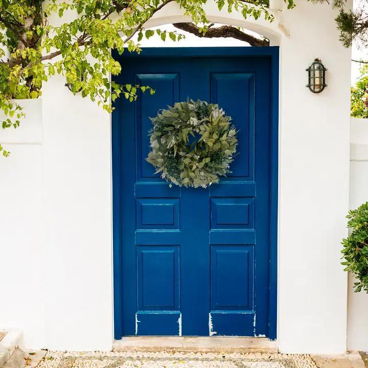 Andaluca - Wildflower Garden Eucalyptus Wreath - SGW1