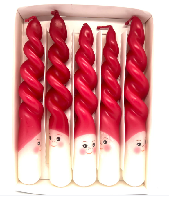 Happy Xmas Candle Elves 5 Pack - 93-75-2255