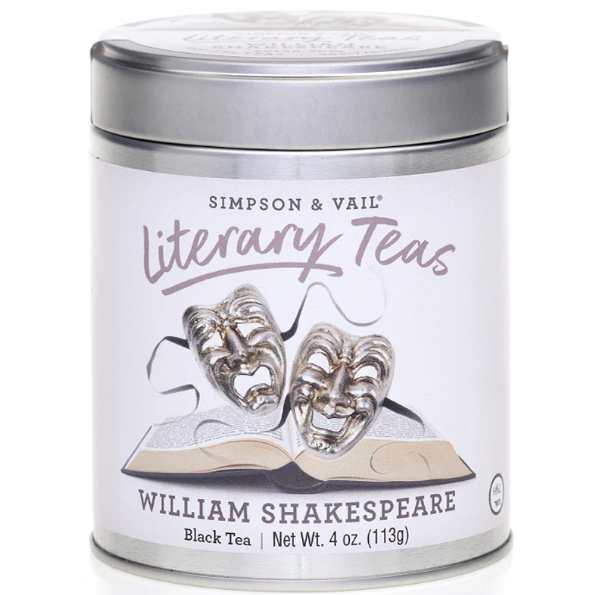 Simpson & Vail - Literary Tea - William Shakespeare's Black Tea Blend 4 oz