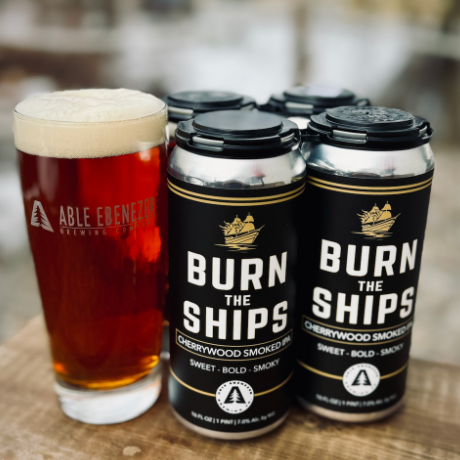 Able Ebenezer - Burn the Ships - 4 Pack Cans 16 oz (Year Round) - 2920163