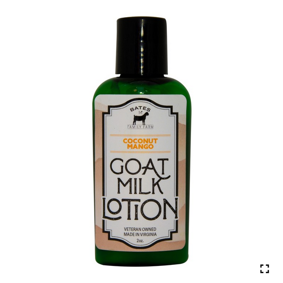 Bates Family Farm - 2oz Goat Millk Lotion - Coconut Mango