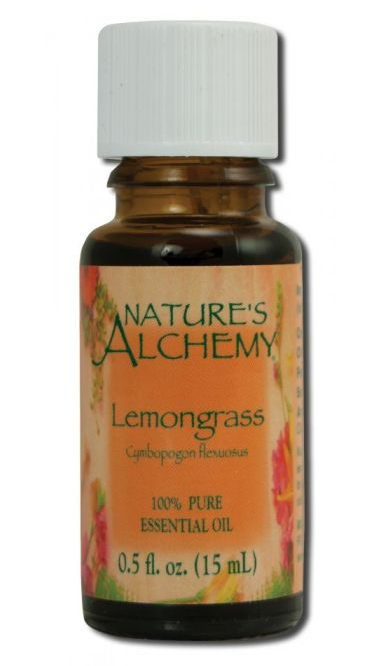 Natures Alchemy - Lemongrass Essential Oil .5 oz - 40619 26B