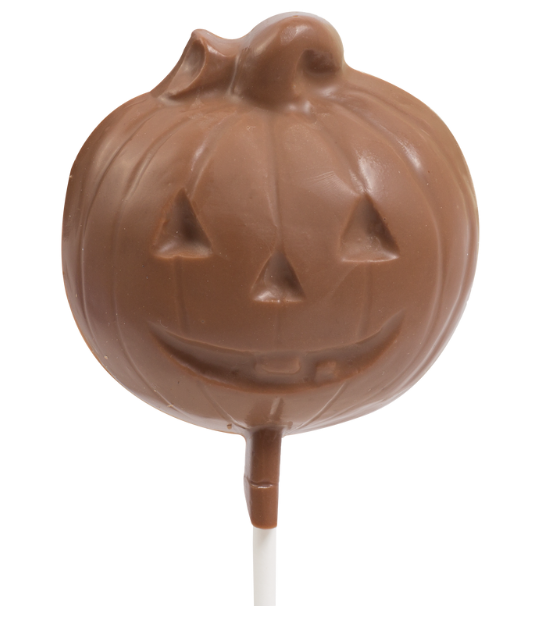 Van Otis - Plump Pumpkin Head Pop - Milk Chocolate 3 oz - 6651 DISSVF