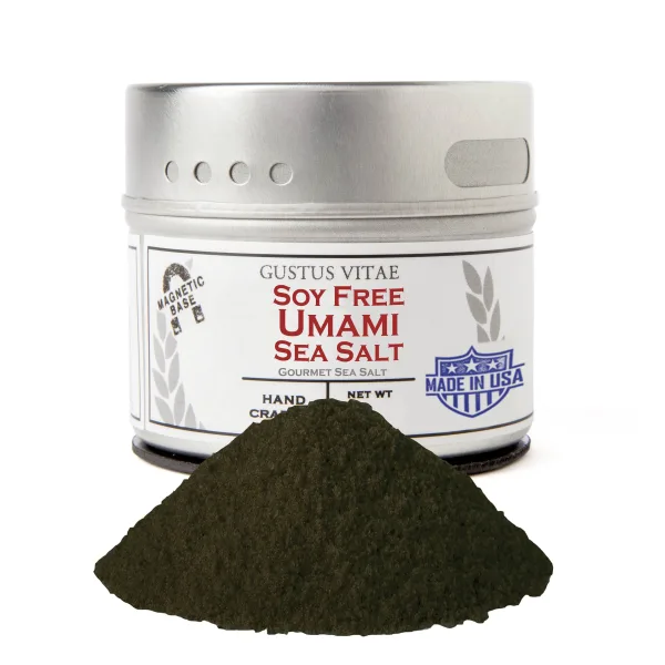 Gustus Vitae SoyFree Umami Sea Salt  Tin