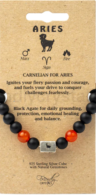 Friendly Crystals - Zodiac Collection - Aires -6MM