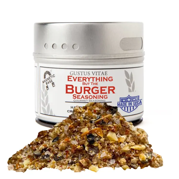 Gustus Vitae - Everything But The Burger Seasoning Tin 1.9 oz