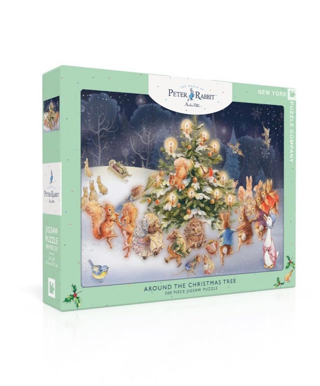 New York Puzzle Company - Around The Christmas Tree -  NPZBP2158