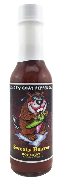 Angry Goat Pepper Co. Hot Sauce - Sweaty Beaver 5 oz