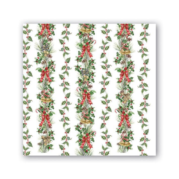 Stonewall Kitchen - Michel Design Works - Holiday Garland Cocktail Napkin - 814446