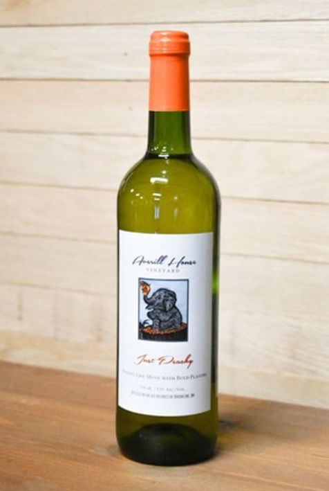 Averill House Vineyard -  Just Peachy (Semi-Sweet Peach Fruit Wine) 750 ML