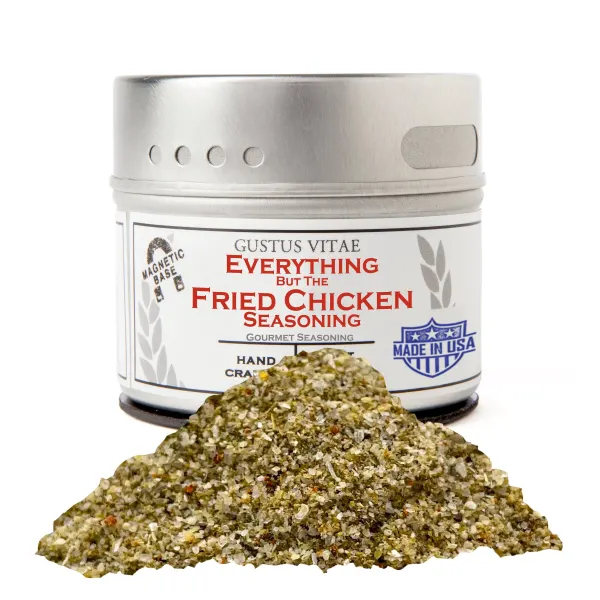 Gustus Vitae Everything But The Fried Chicken Seasoning  Tin