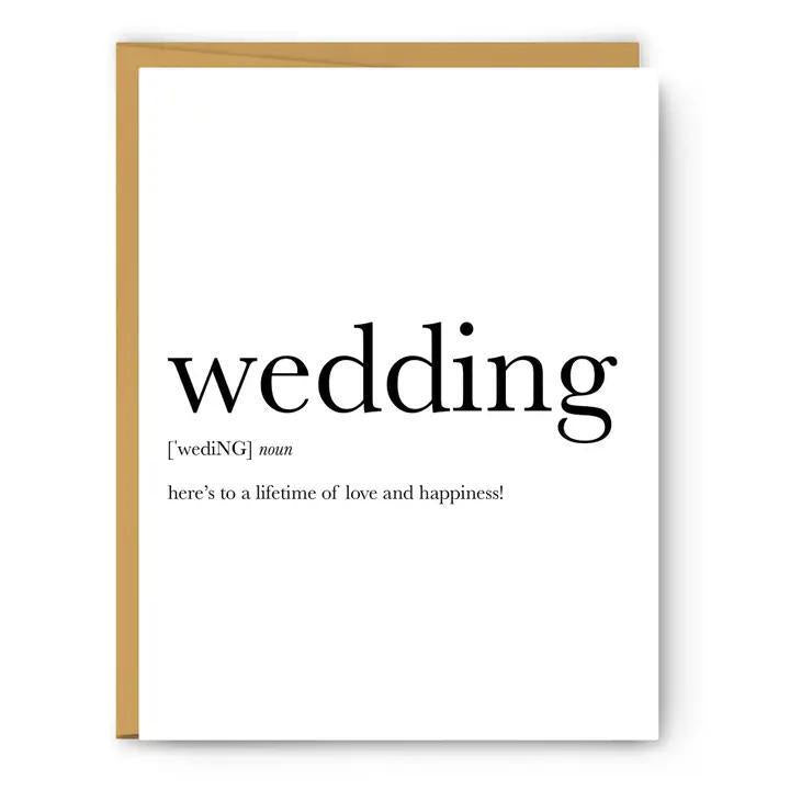 Footnotes - Wedding (lifetime of Happiness) - Wedding & Anniversary Card