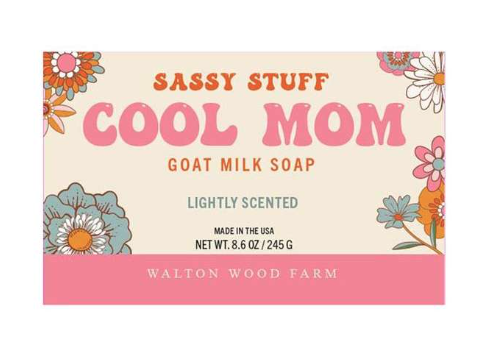 Walton Wood Farm - Cool Mom Fresh Rainfall Bar Soap 8.6 oz - BRCOM