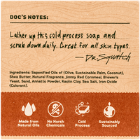 Dr. Squatch - Wood Barrel Bourbon Bar Soap 5n oz - WH-BAR-WBB-01