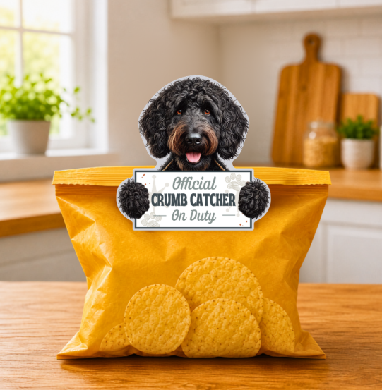 E&S Pets - Labradoodle, Black - Chip Clip - 247-121a