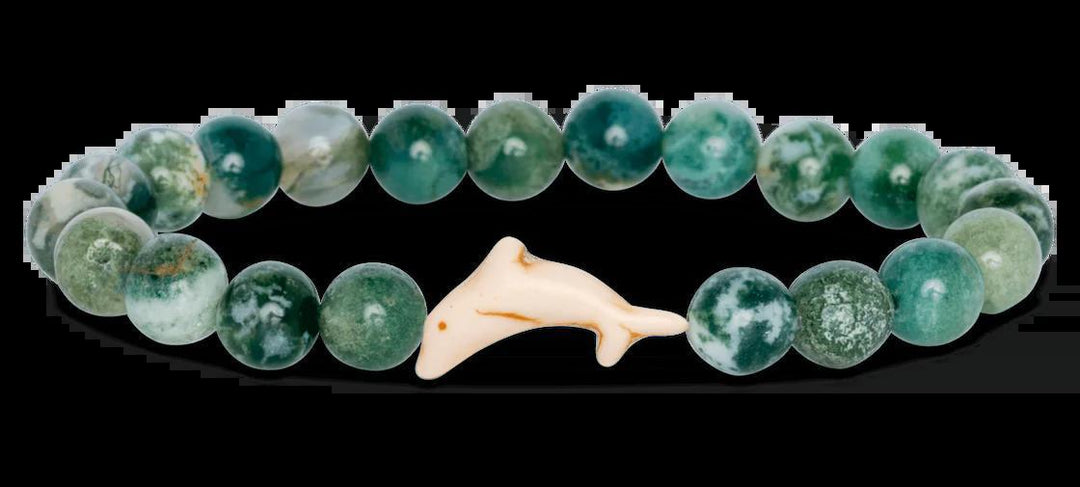 Fahlo - The Odyssey Bracelet - Tracks a Dolphin - Seagrass Green - W-ODY-GREEN DISVEN