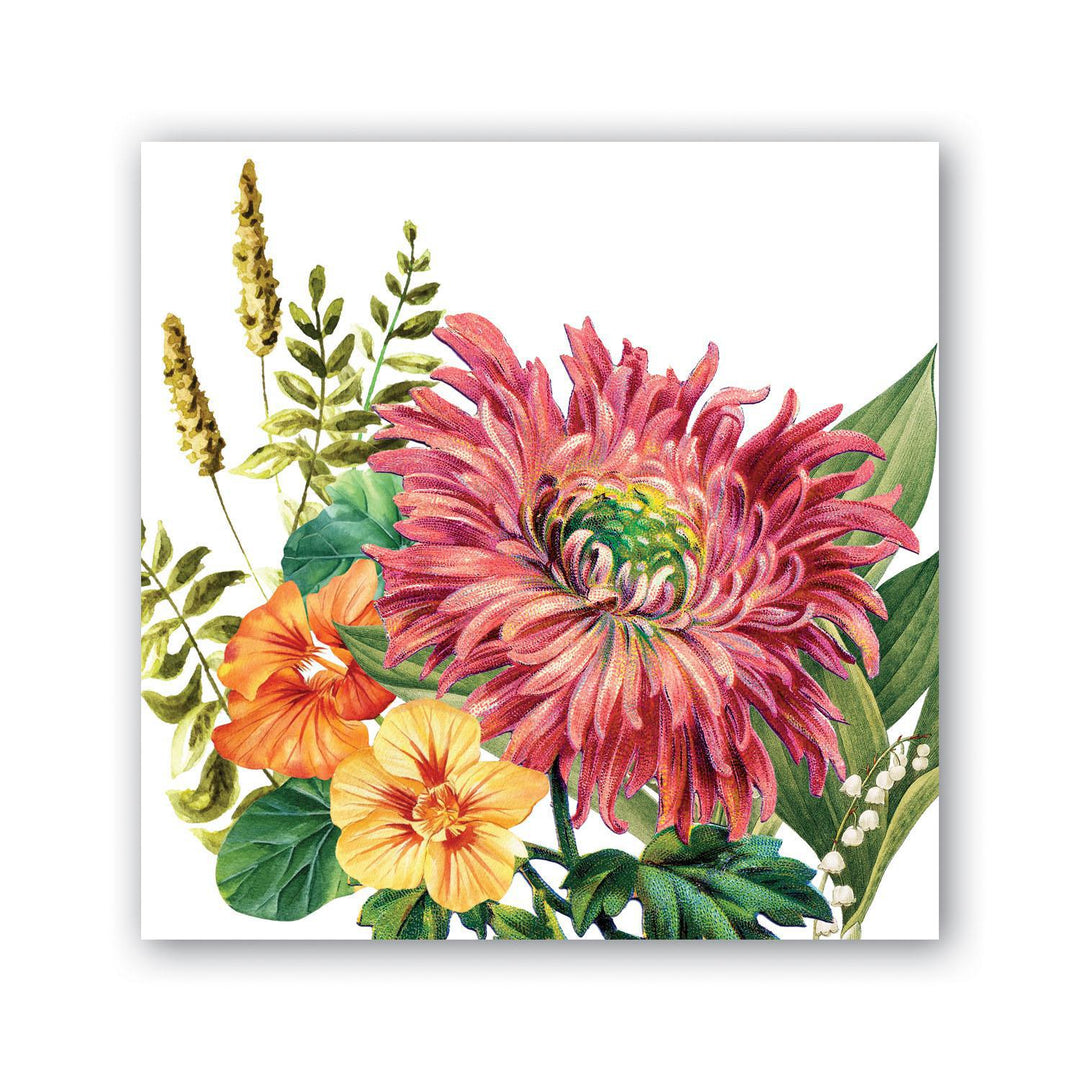 Michel Design Works - Dahlias Cocktail Napkin 814418 DISVEN