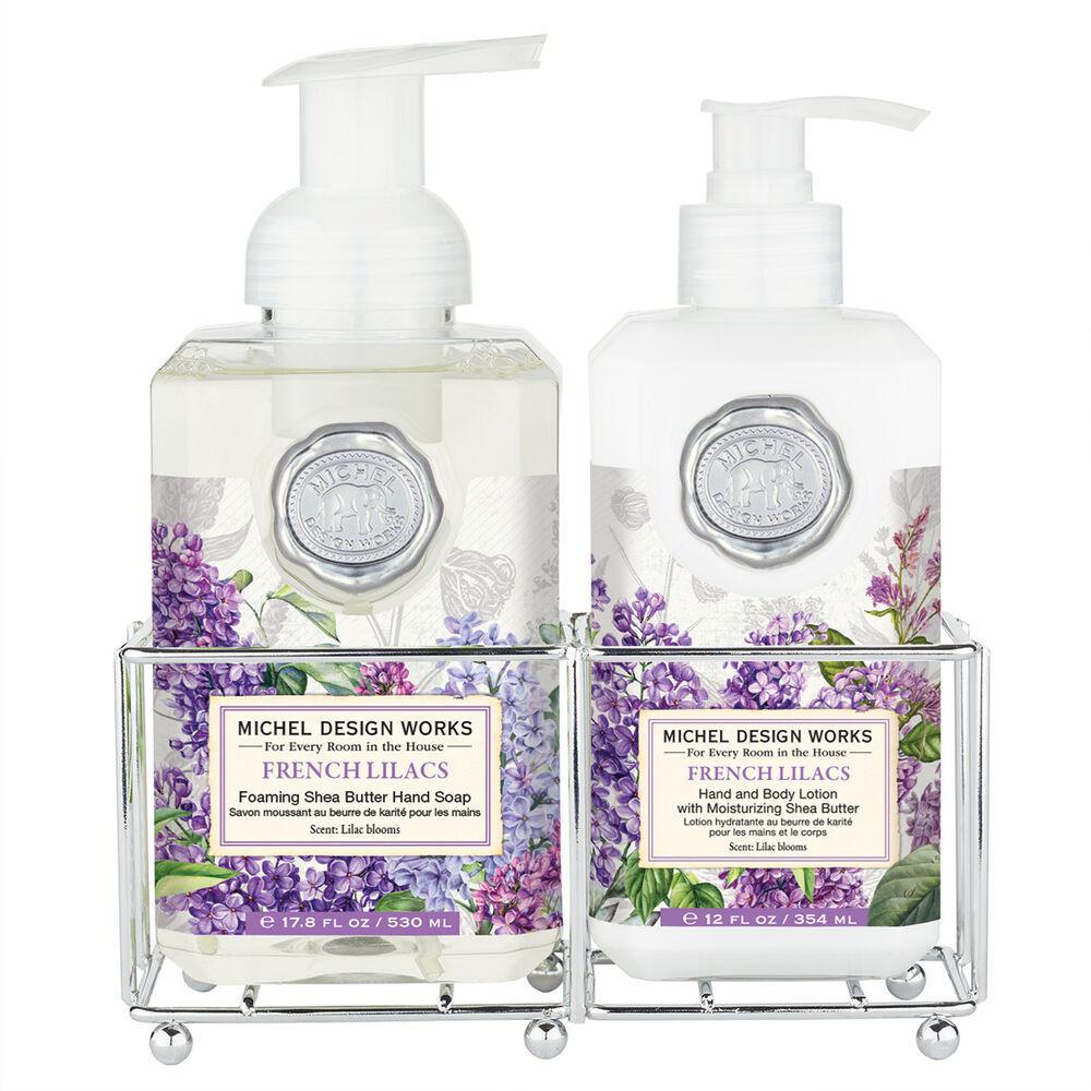 Stonewall Kitchen - Michel Design Works - French Lilacs Hand Care Caddy 17.8 / 12 oz - 846441