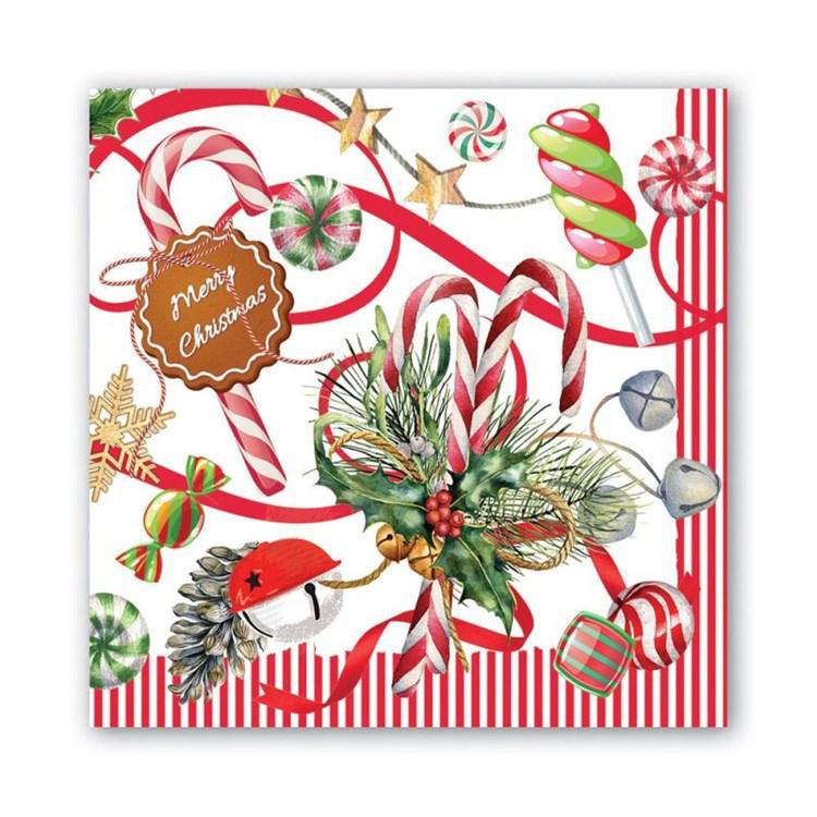 Stonewall Kitchen - Michel Design Works - Peppermint Luncheon Napkin - 817347