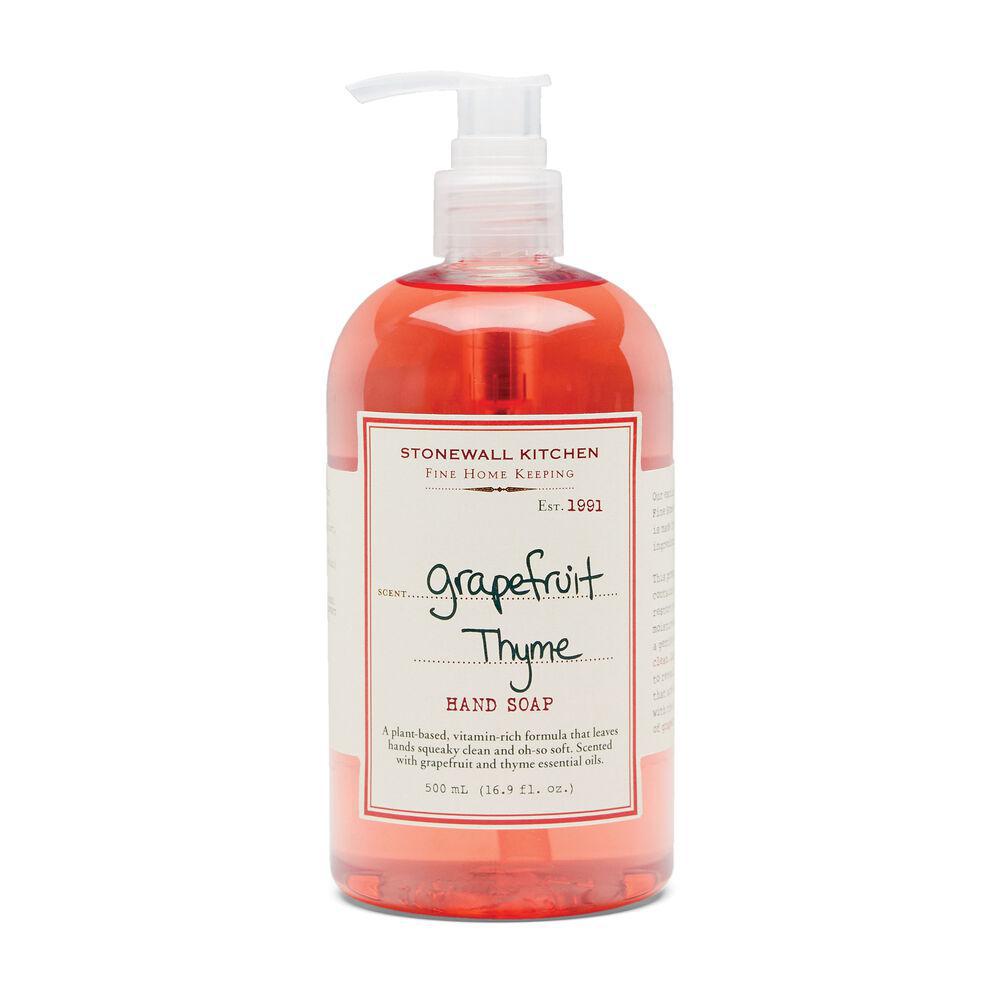 Stonewall Kitchen Grapefruit Thyme Hand Soap 16.9 fl oz bottle 5625012