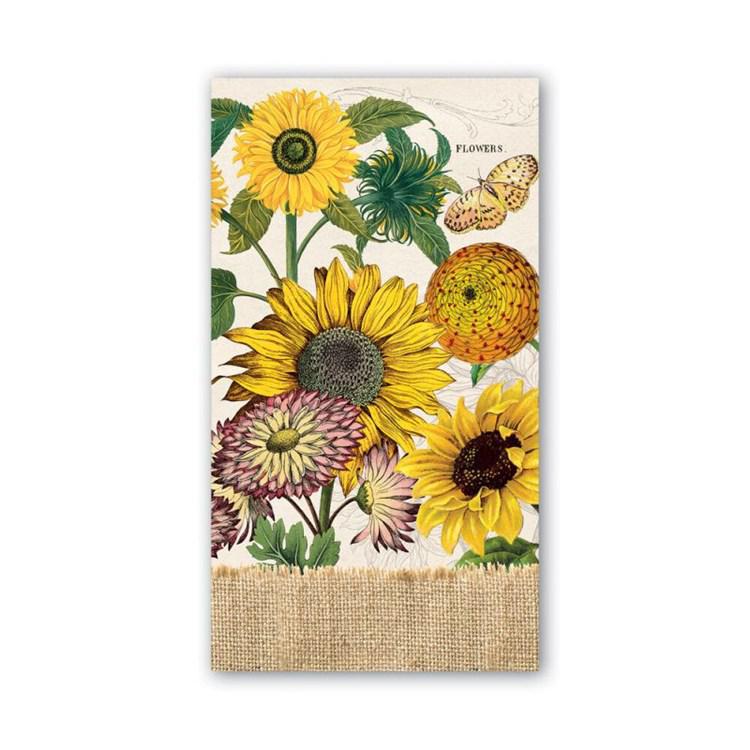 Stonewall Kitchen - Michel Design Works - Sunflower Hostess Napkin - 807350 DISVEN