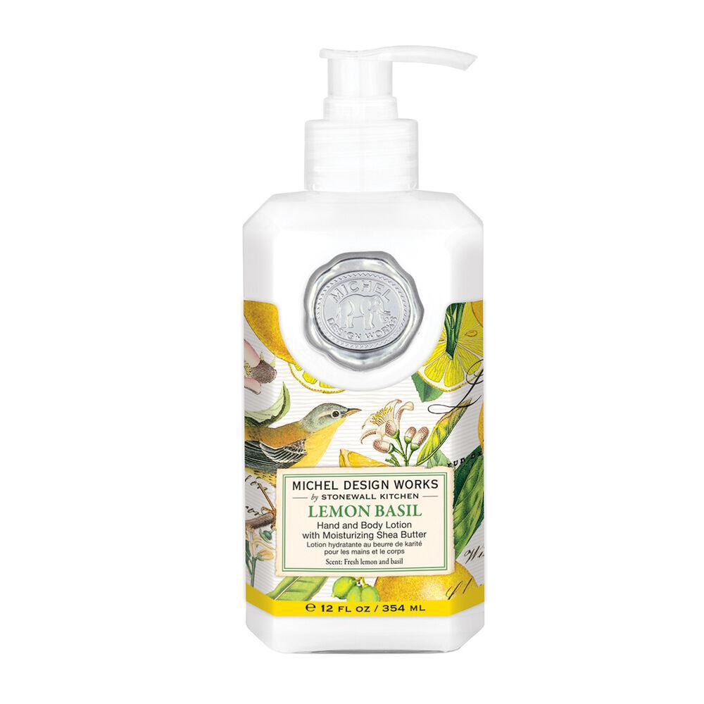 Stonewall Kitchen - Michel Design Works - Lemon Basil Hand & Body Lotion 12 oz - 856008