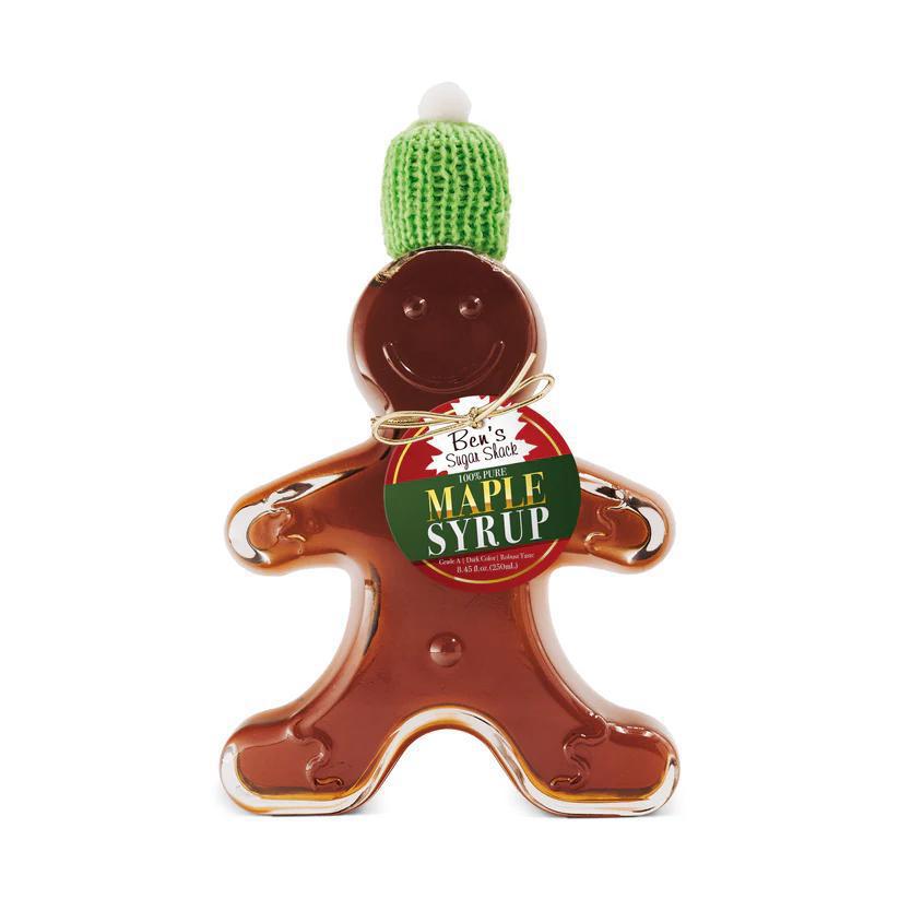 Ben's Sugar Shack - Maple Syrup - Gingerbread Man Bottle 3.4 oz - GBM34