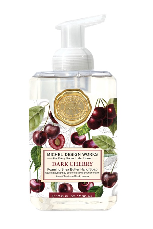 Stonewall Kitchen - Michel Design Works - Dark Cherry Foaming Soap 17.8 oz - 801455