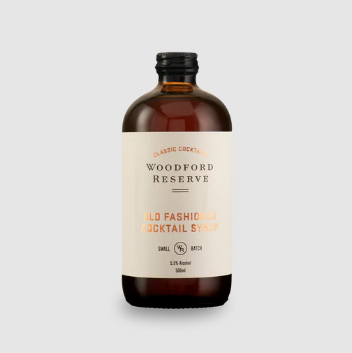 Bourbon Barrel Foods - Woodford Reserve - Old Fashioned Cocktail Syrup 16 oz - WROFS16