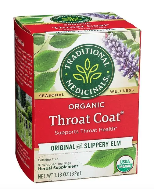 Traditional Medicinals - Throat Coat Tea 16 tea bags 1701
