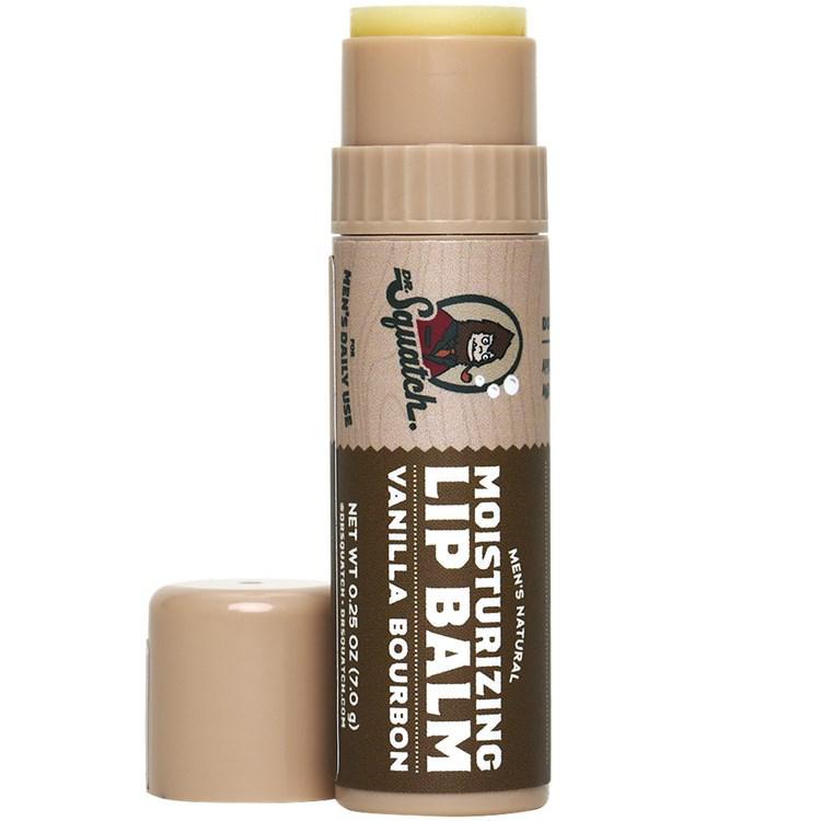 Dr. Squatch - Vanilla Bourbon Lip Balm .25 oz - WH-LBM-VBN-01 / RTLLBMVBN-IP24