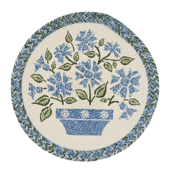 Park Designs - Emmaline Print Braided Placemat - 4874-011