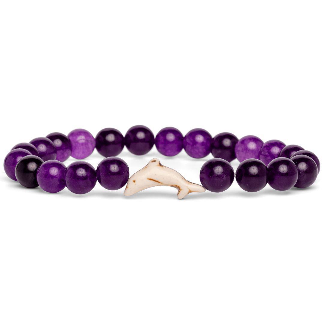Fahlo - The Odyssey Bracelet - Tracks a Dolphin -  Echo Purple W-ODY-PURP DISVEN
