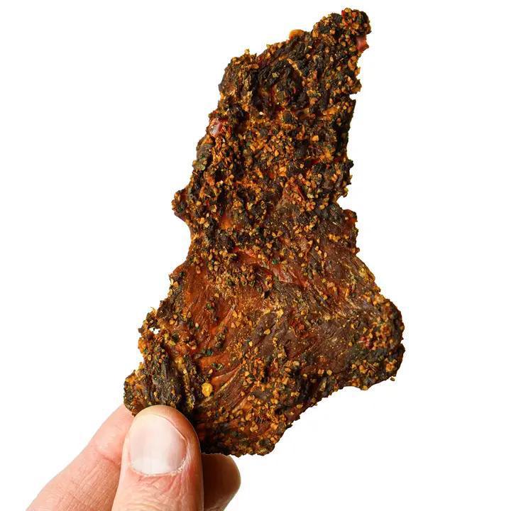 Elijah's Xtreme Gourmet Sauces - Xtreme Regret Spicy Beef Jerky 3 oz DISSVF