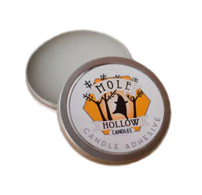 Mole Hollow - Sticky Wax Candle Adhesive 1 oz tin - 64300