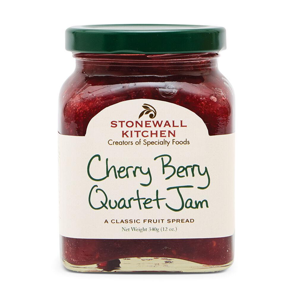 Stonewall Kitchen - Four Fruits Medley Jam (Formerly; Cherry Berry Quartet Jam) 12 oz - 101230