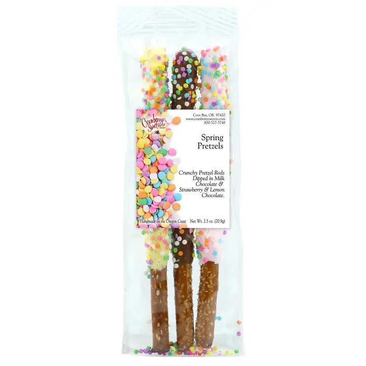 Cranberry Sweets & More - Spring Pretzels 2.5 oz. (Seasonal) - WPRTZSPR