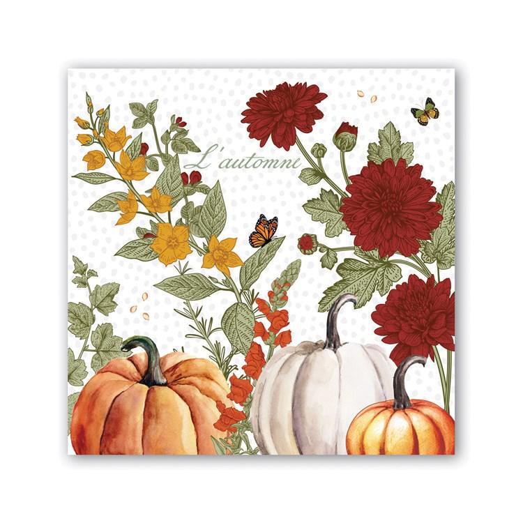 Stonewall Kitchen - Michel Design Works - Pumpkin Delight Cocktail  Napkin - 814427
