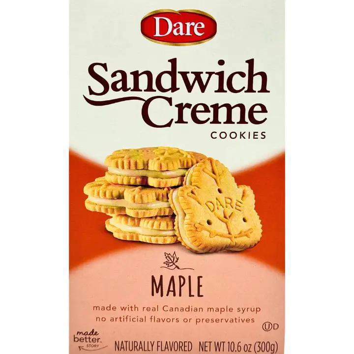 Dare - Maple Leaf Crème Cookies 10.6 oz - 739854
