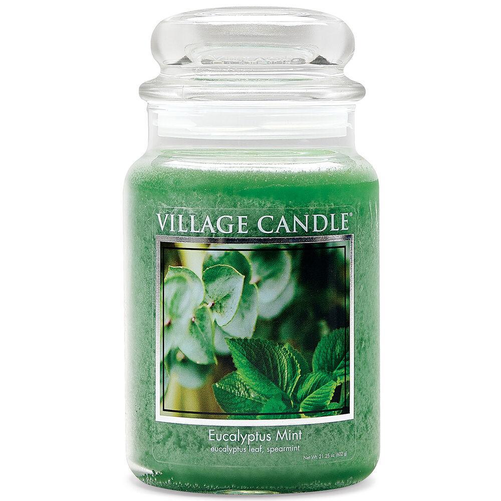 Stonewall Kitchen - Village Candle - Eucalyptus Mint Candle 21.25 oz Large Dome - 4260060