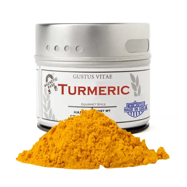 Gustus Vitae Turmeric Spice  Tin