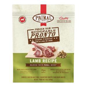Primal - Canine Lamb Pronto Formula 4lb 76000445 DISSVF