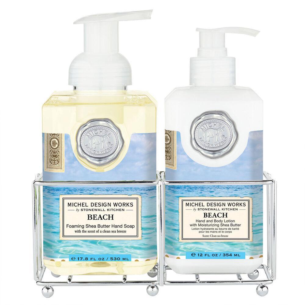 Stonewall Kitchen - Michel Design Works - Beach Hand Care Caddy 17.8 oz / 8 oz - 846189