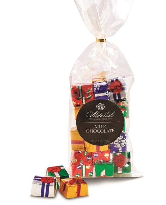 Abdallah Candies - Foiled Milk Chocolate Mini Presents - D427-111