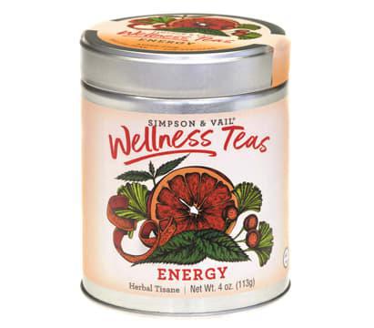 Simpson & Vail - Wellness Herbal Teas - Energy Blend Herbal Tisane 4 oz