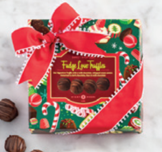 Sweet Shop USA - Tasty Tidings Fudge Love Assorted Box of Truffles 4 oz - F109080359144