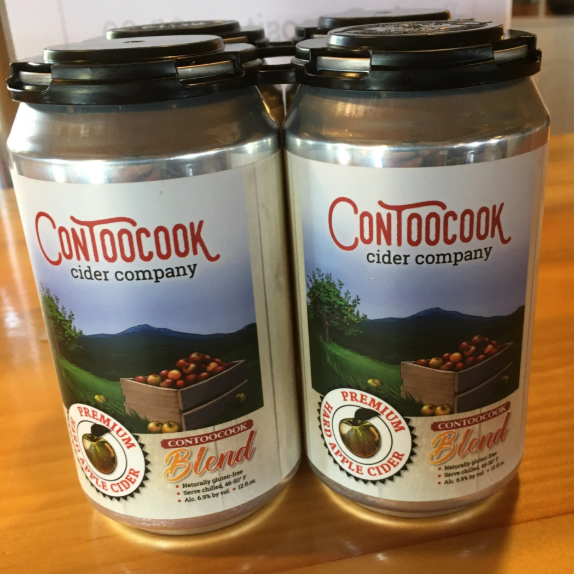 Contoocook - Cider Blend - 4 Pack 12 oz Cans - 607196