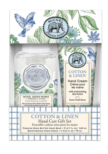Stonewall Kitchen - Michel Design Works - Cotton & Linen Hand Care Gift Set - 841417
